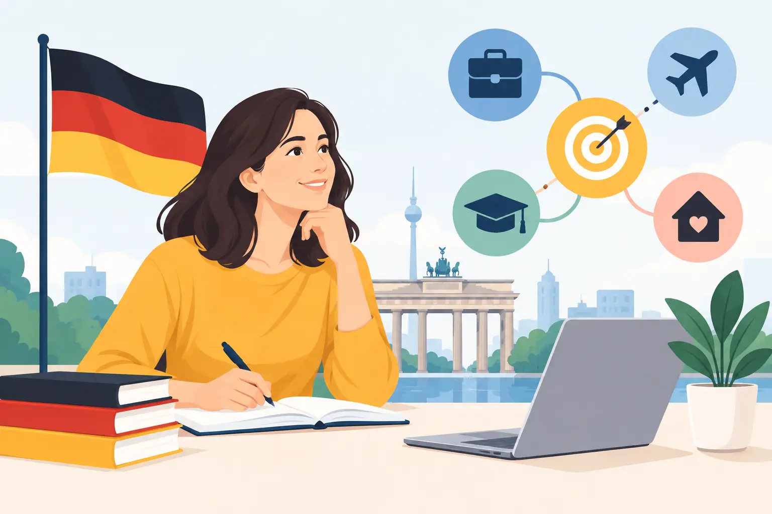 Cursuri germană pentru obiective care contează